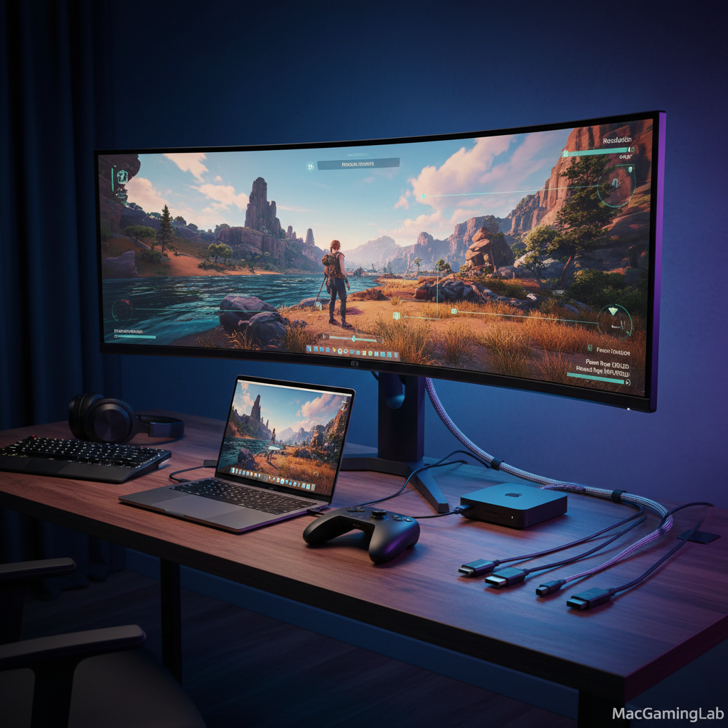 best monitor for macbook mac mini studio